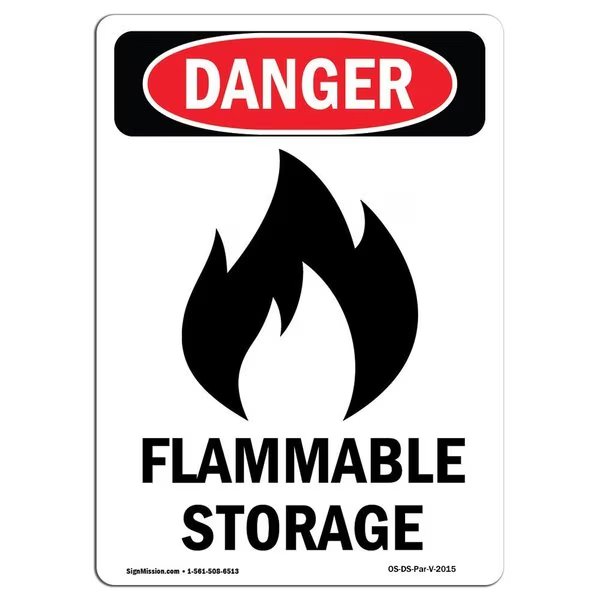 Safety Sign, OSHA Danger, 24